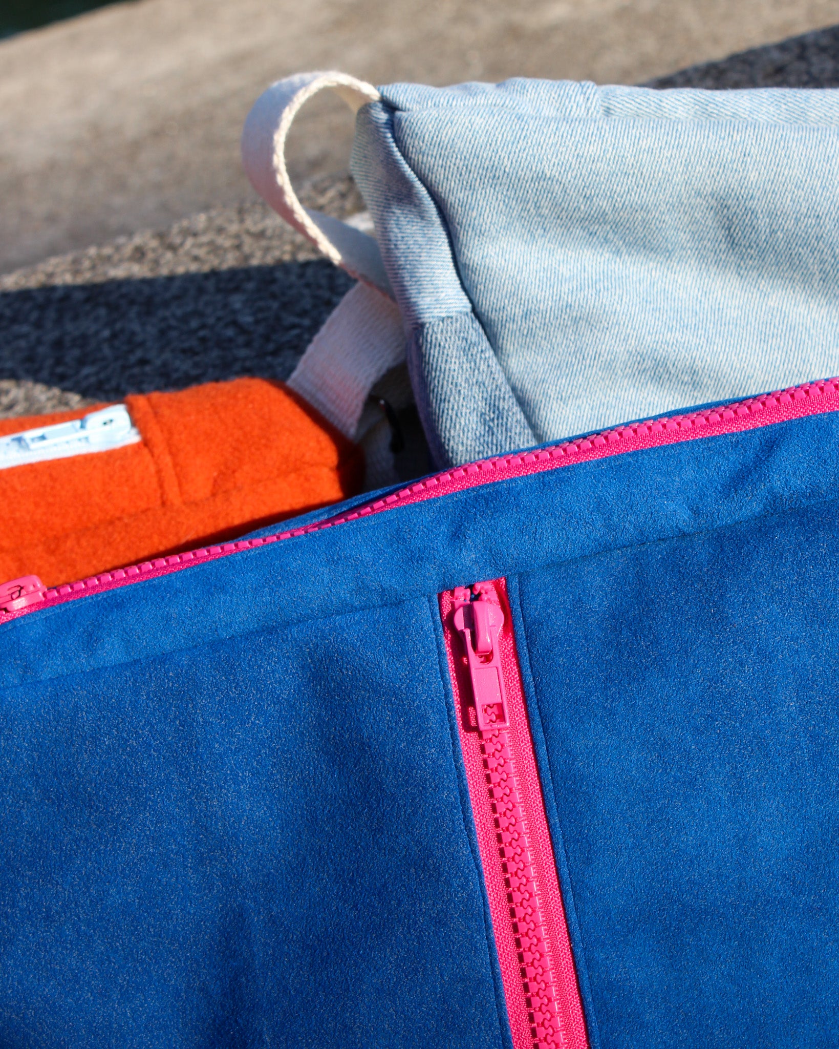 Sac Dodu marine et fucshia