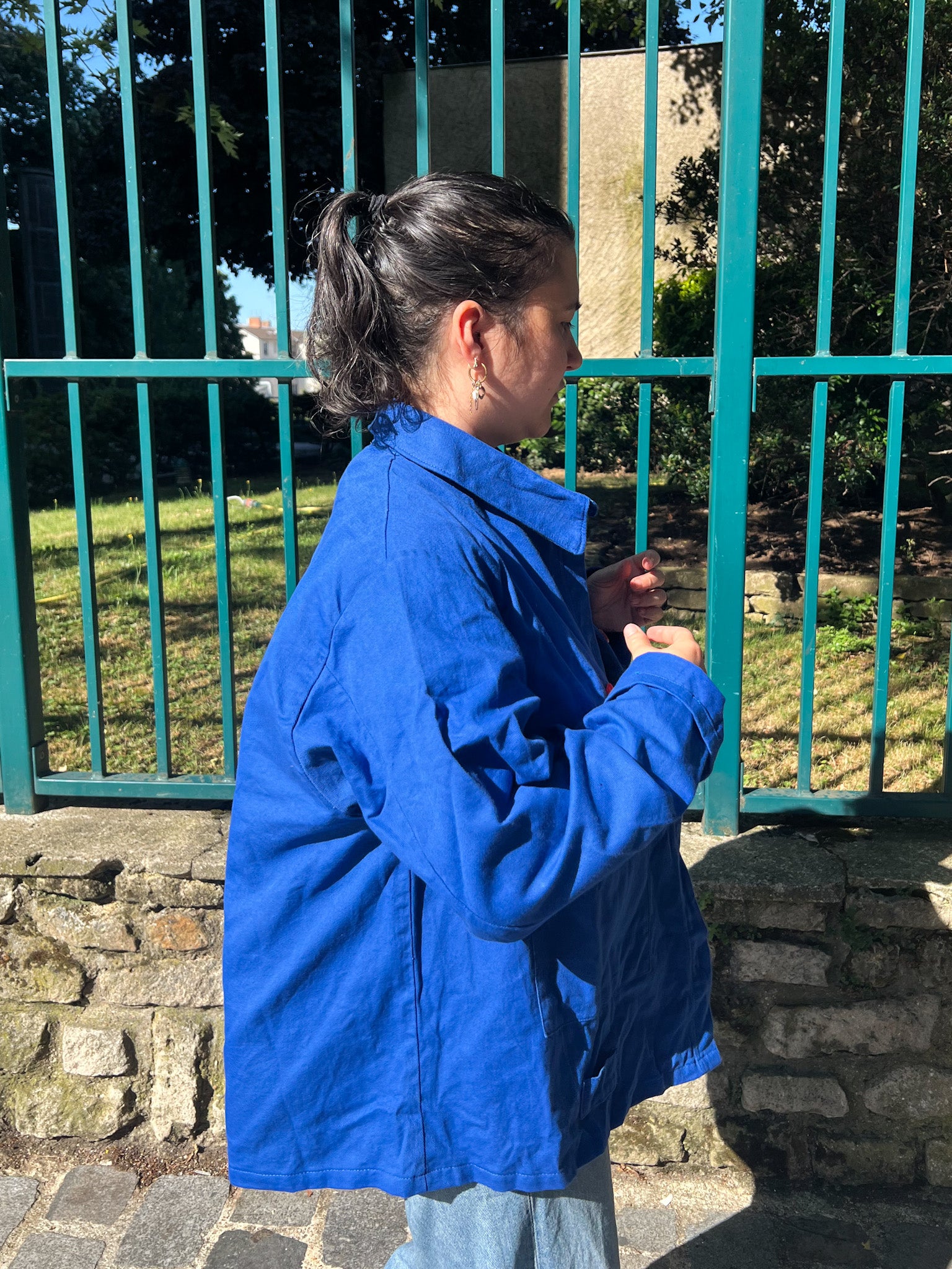 Veste bleu de travail N1