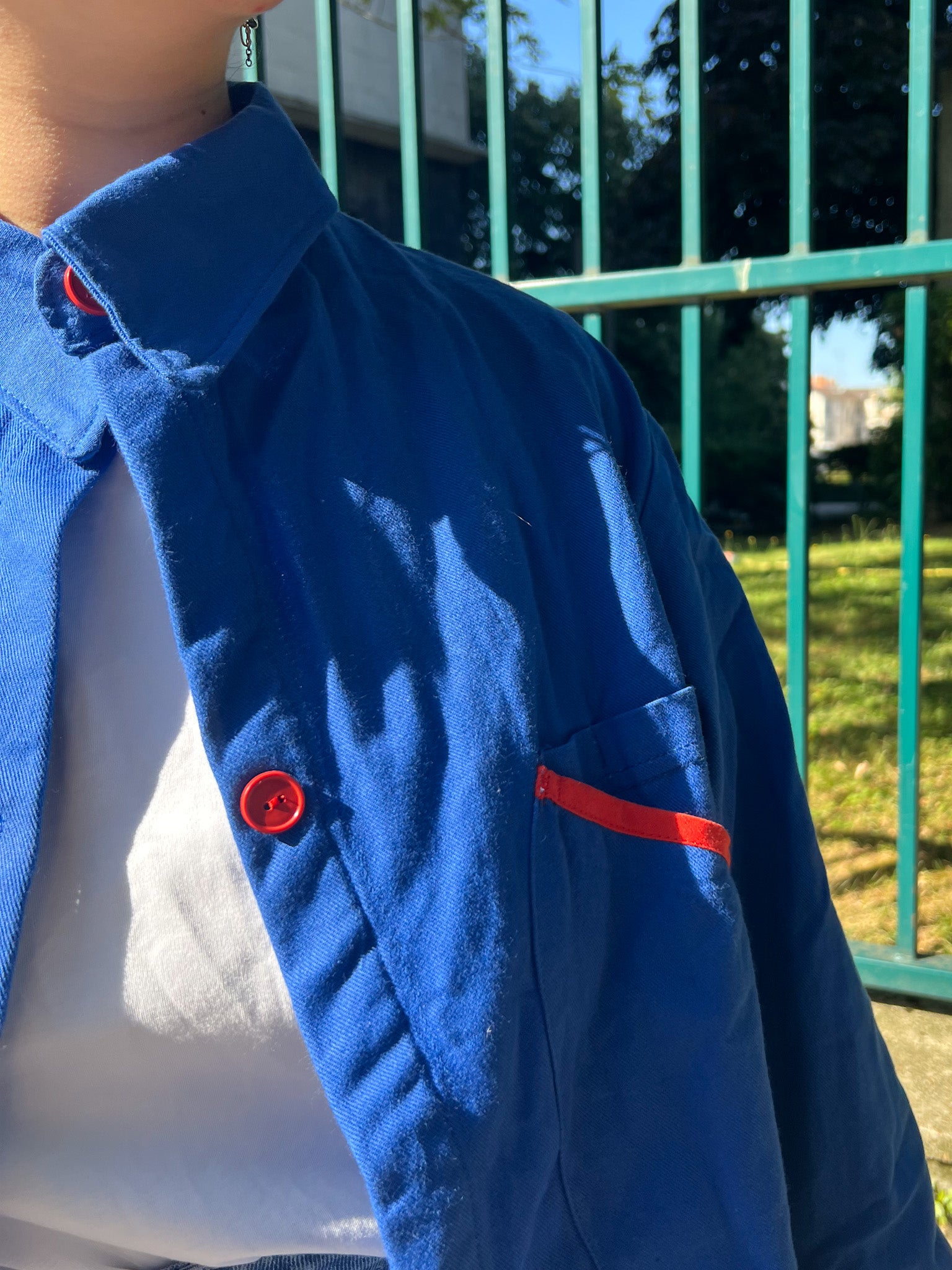 Veste bleu de travail N1