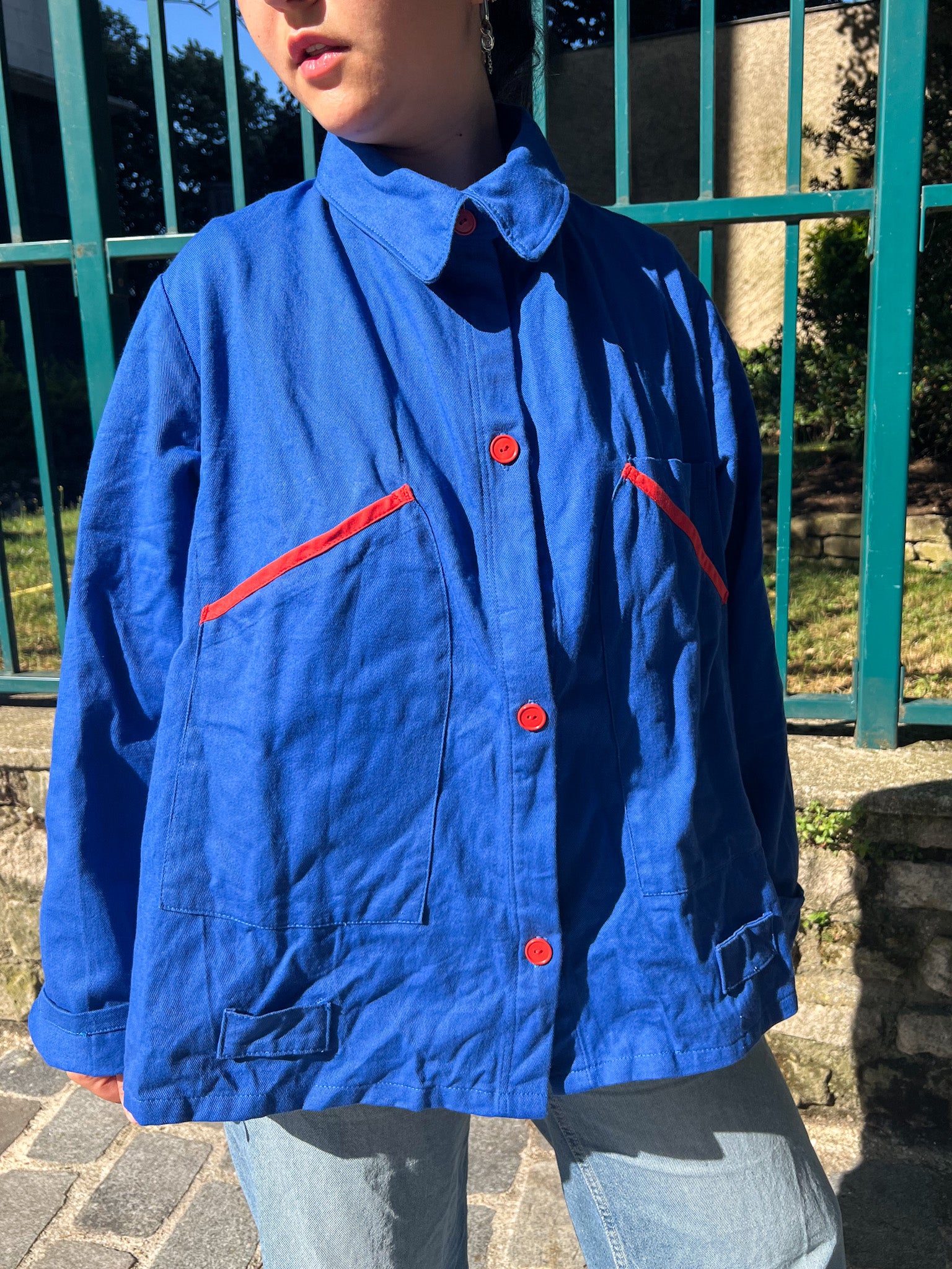 Veste bleu de travail N1