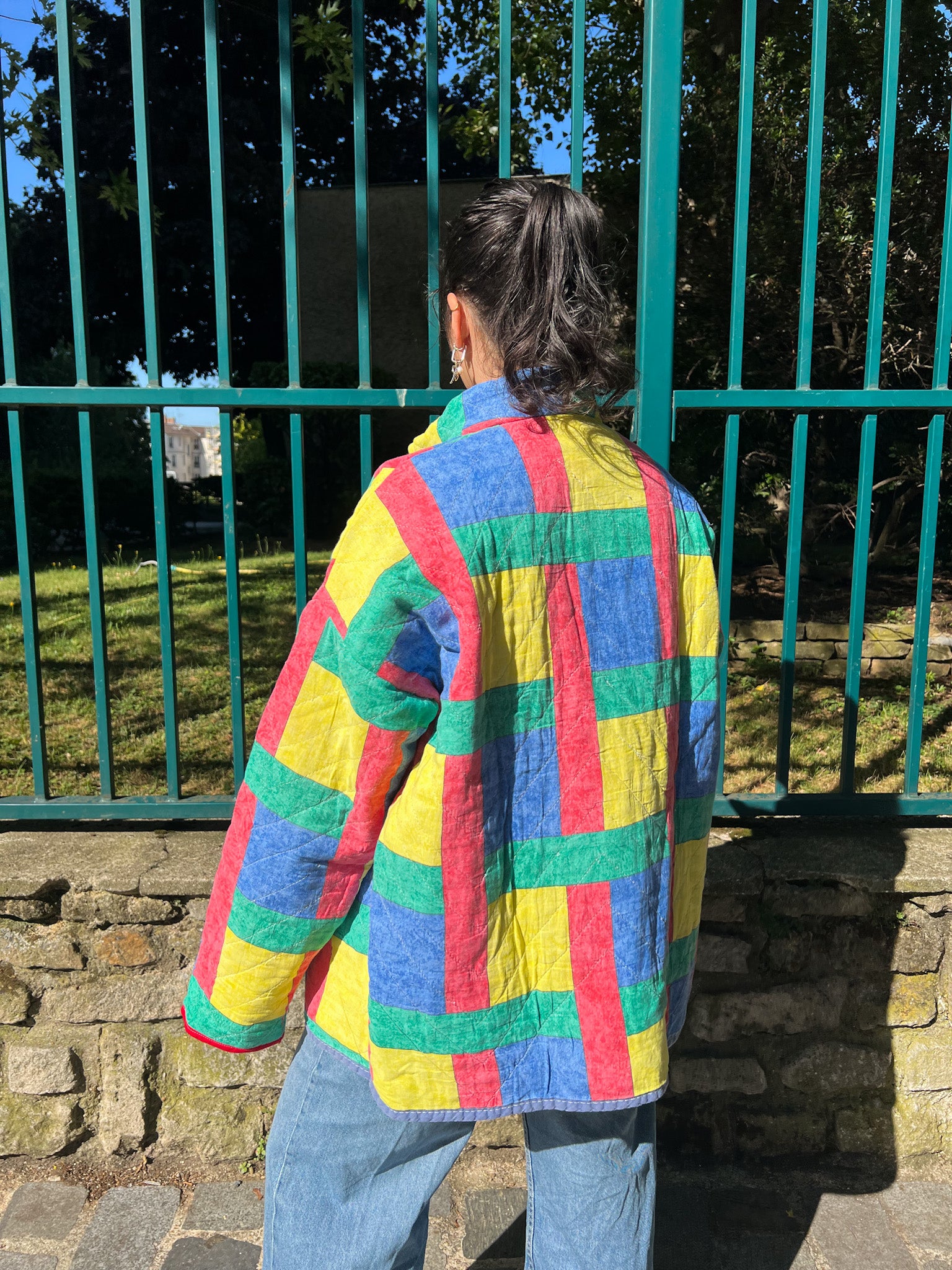 Veste multicolore