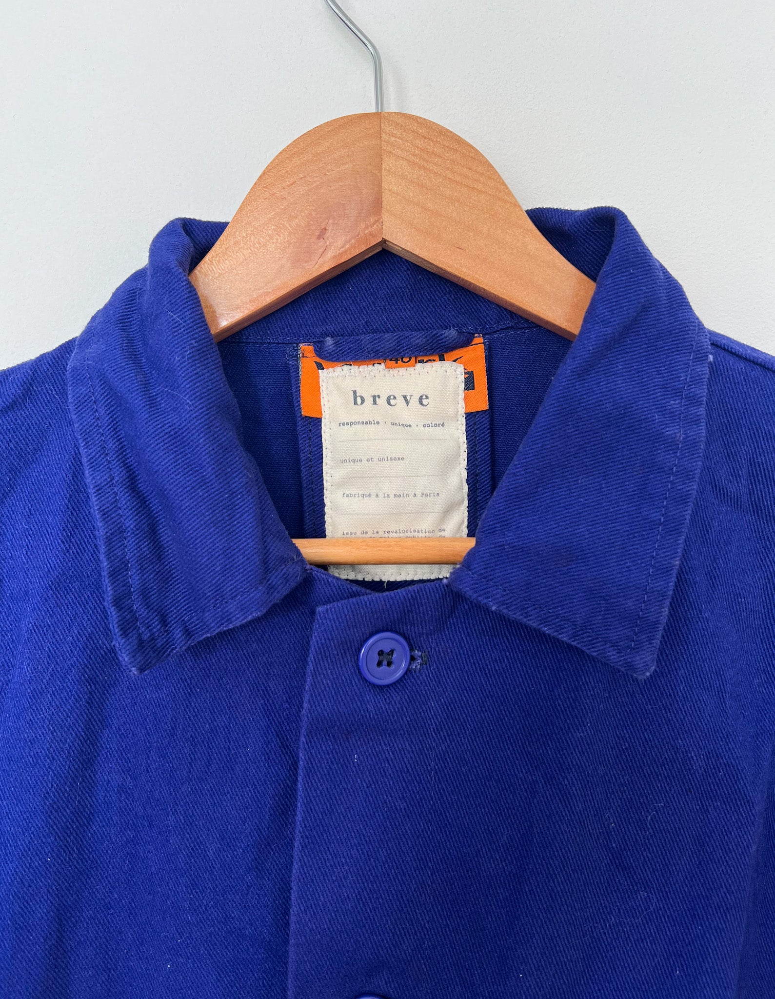 Veste bleu de travail N2