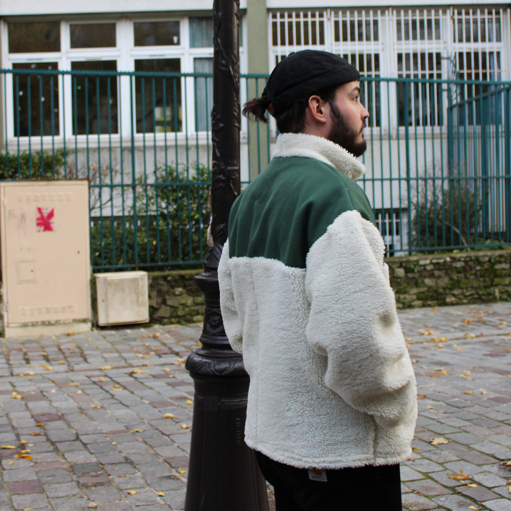 Veste pilou verte