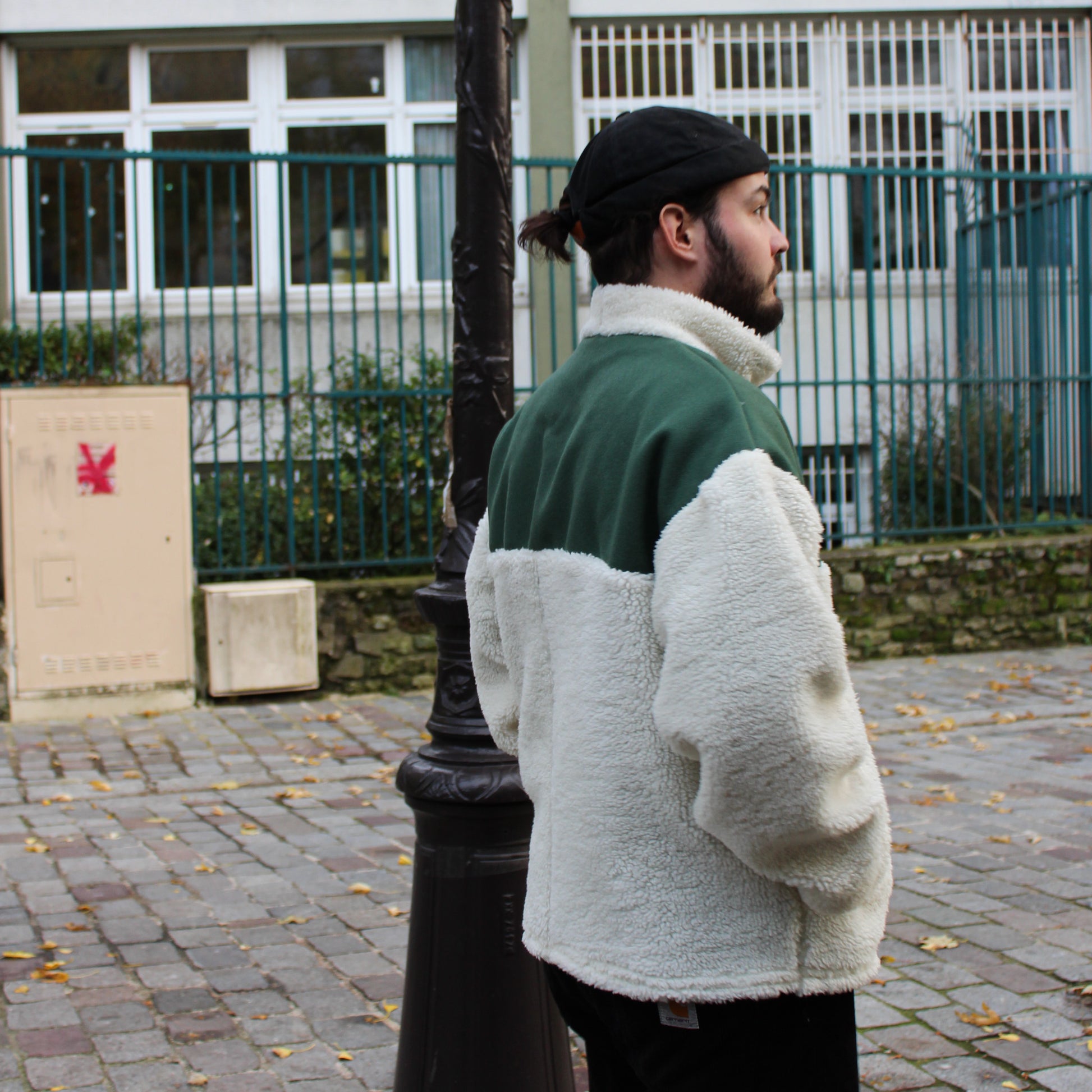 Veste pilou verte