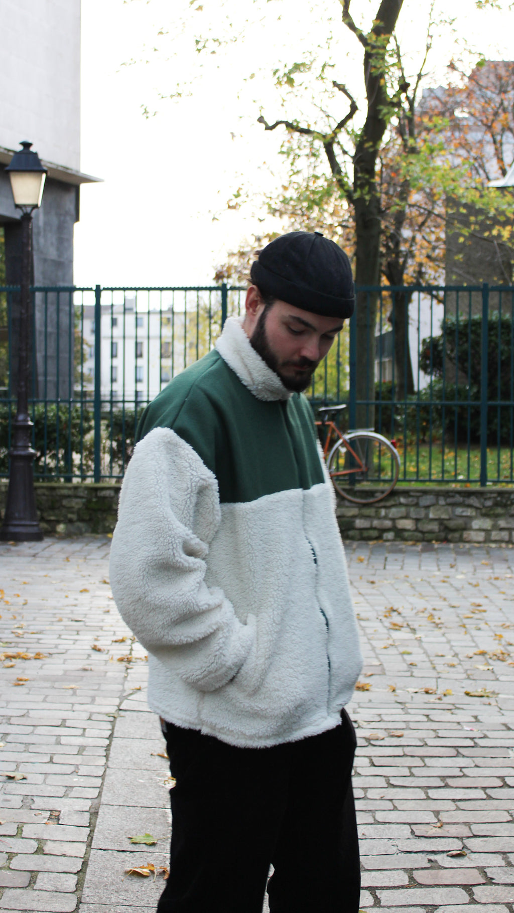 Veste pilou verte