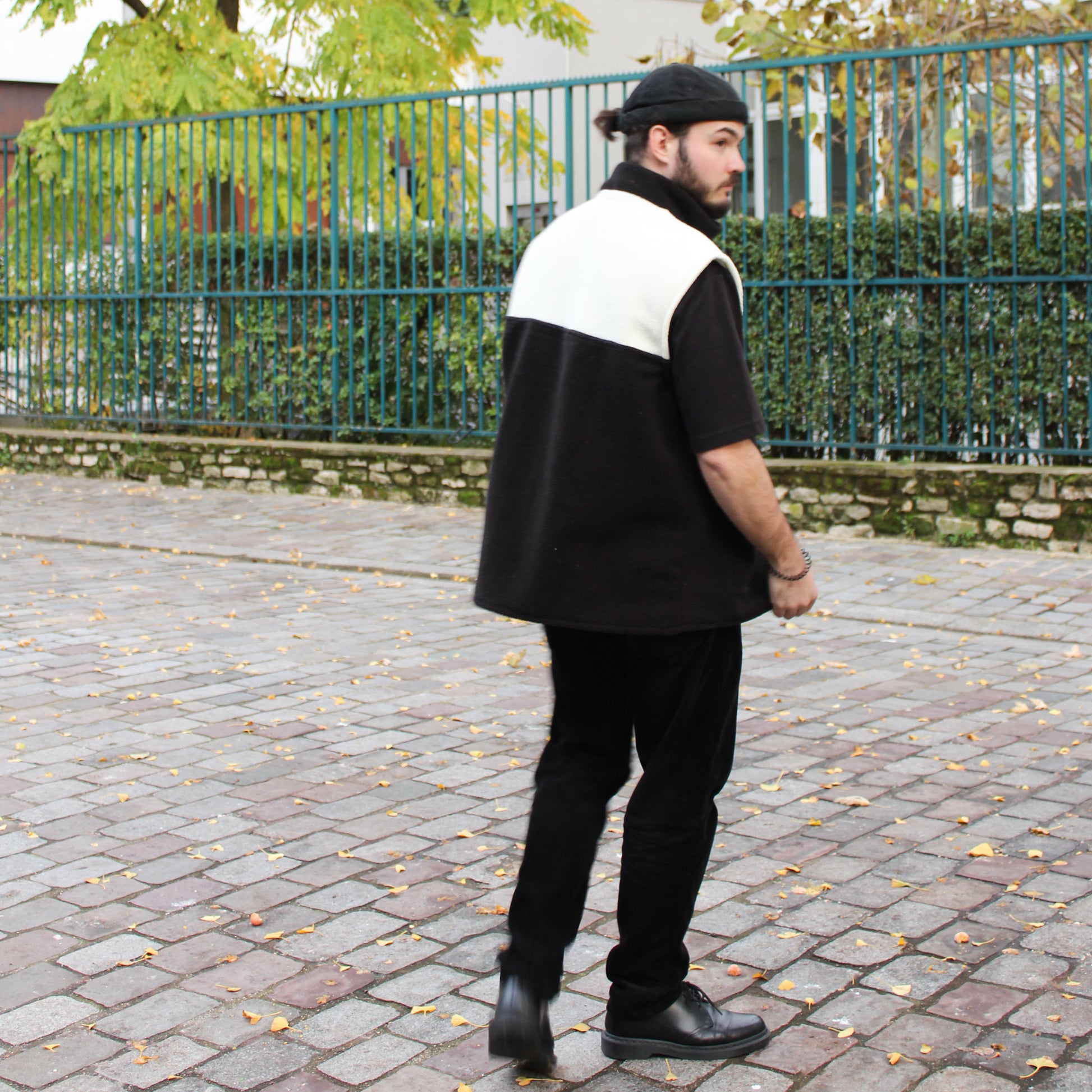 Veste noir/blanche SM