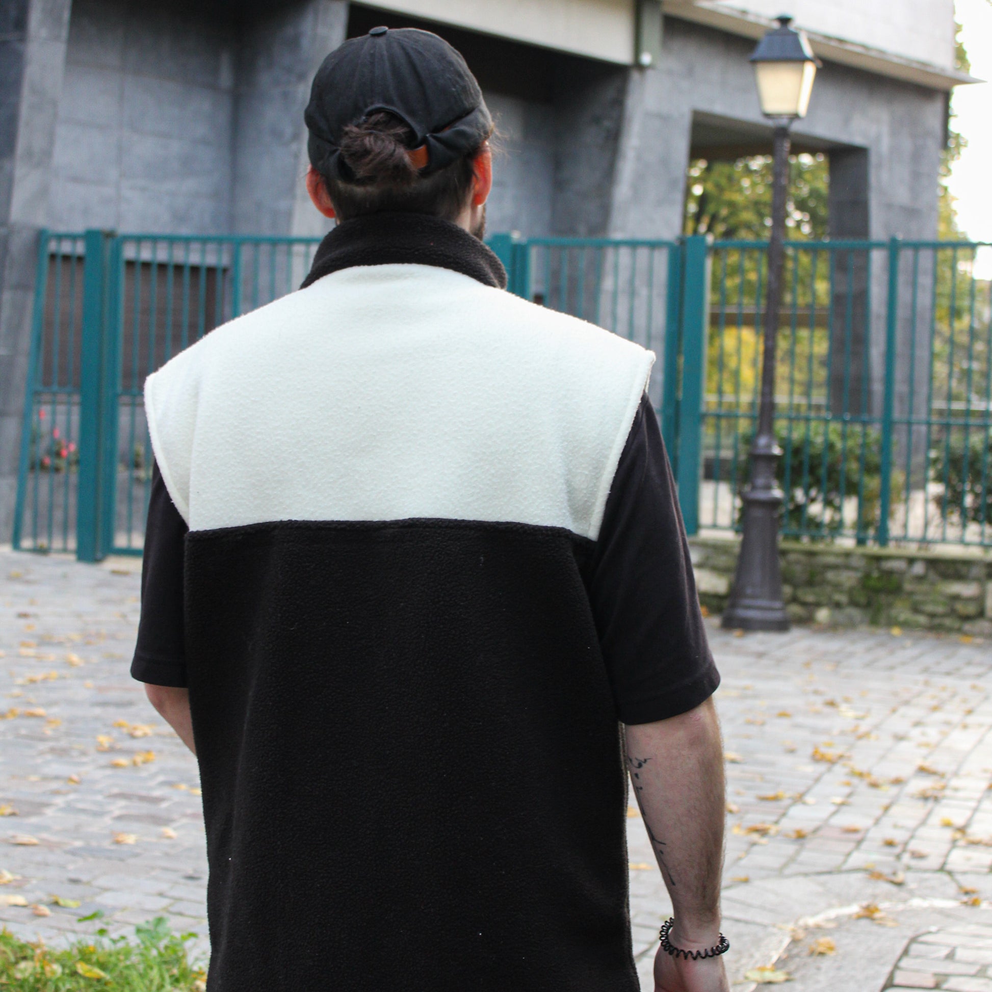 Veste noir/blanche SM