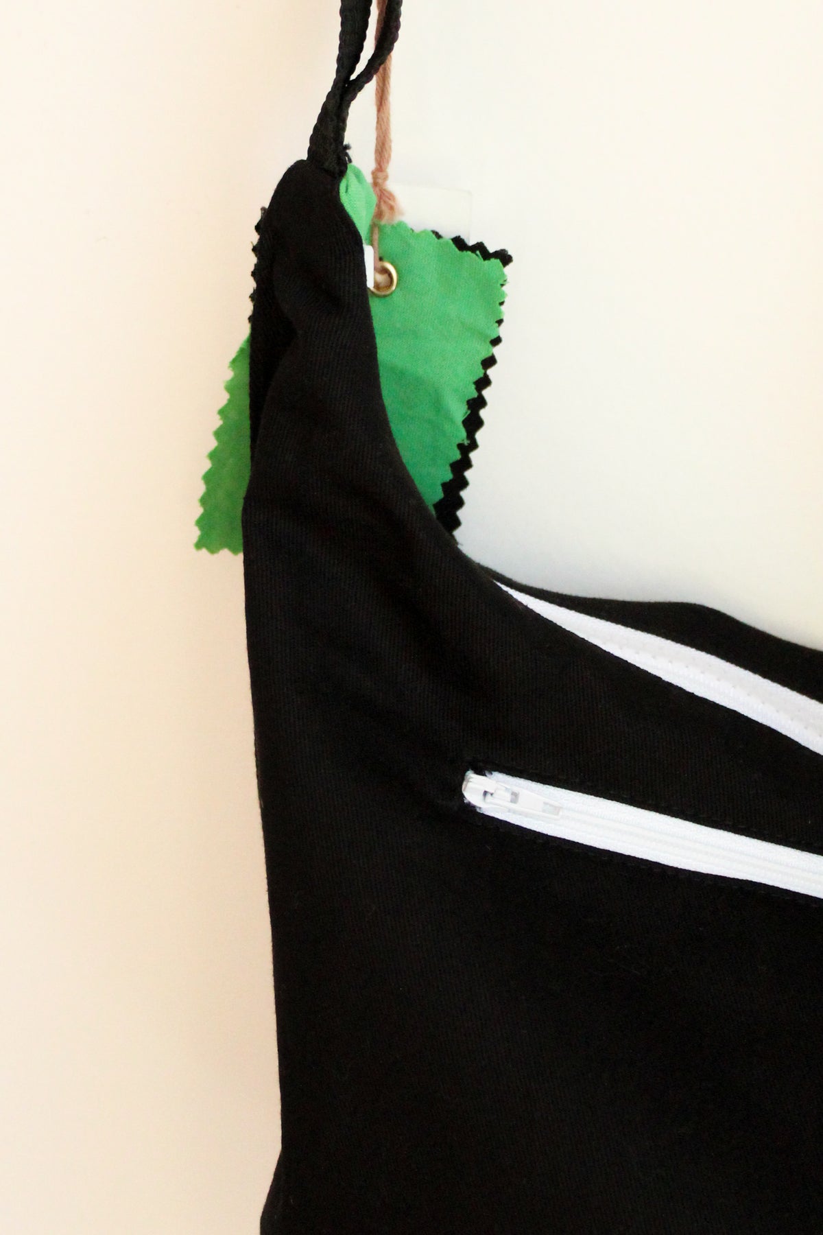 Sac réversible noir/vert