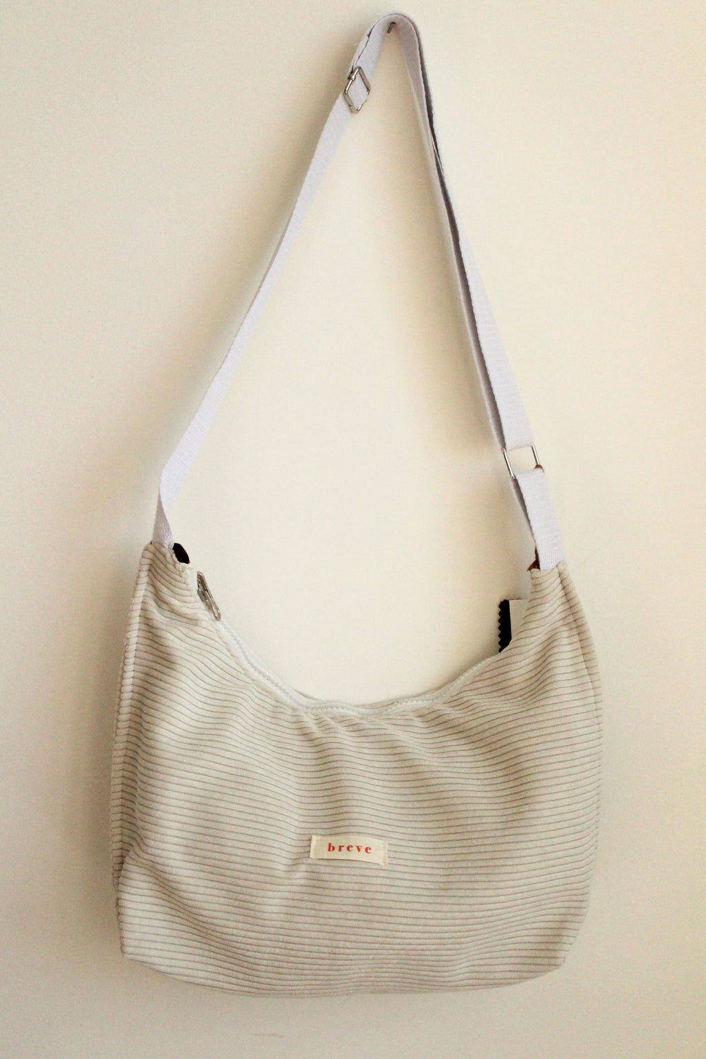 Sac réversible bordeaux/beige