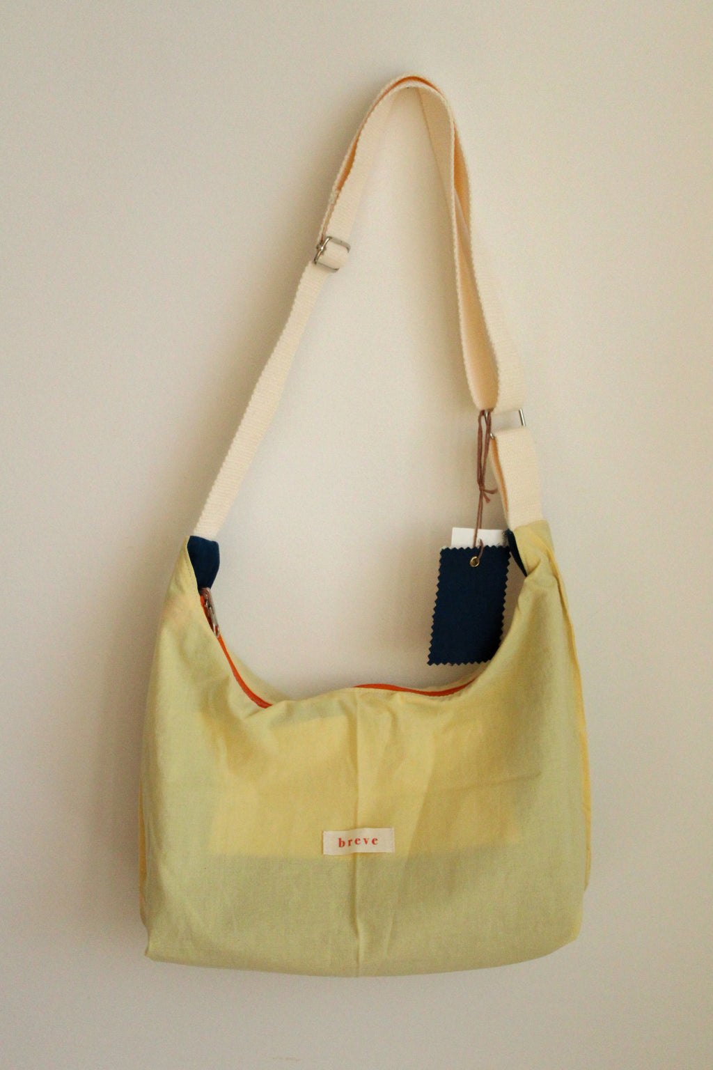 Sac réversible bleu/jaune