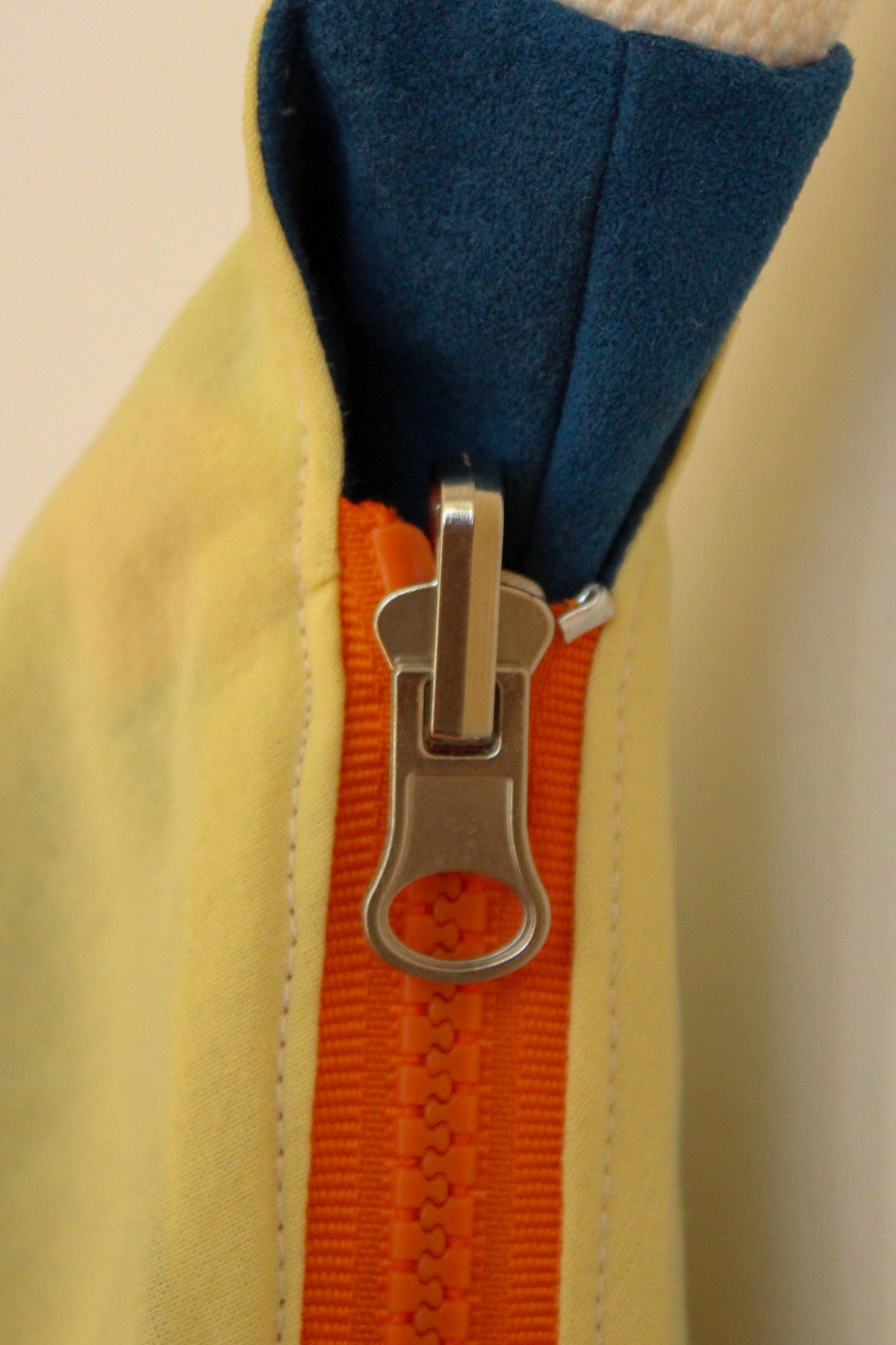 Sac réversible bleu/jaune
