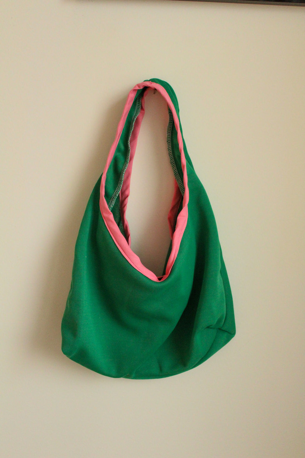 Sac MINI vert et rose