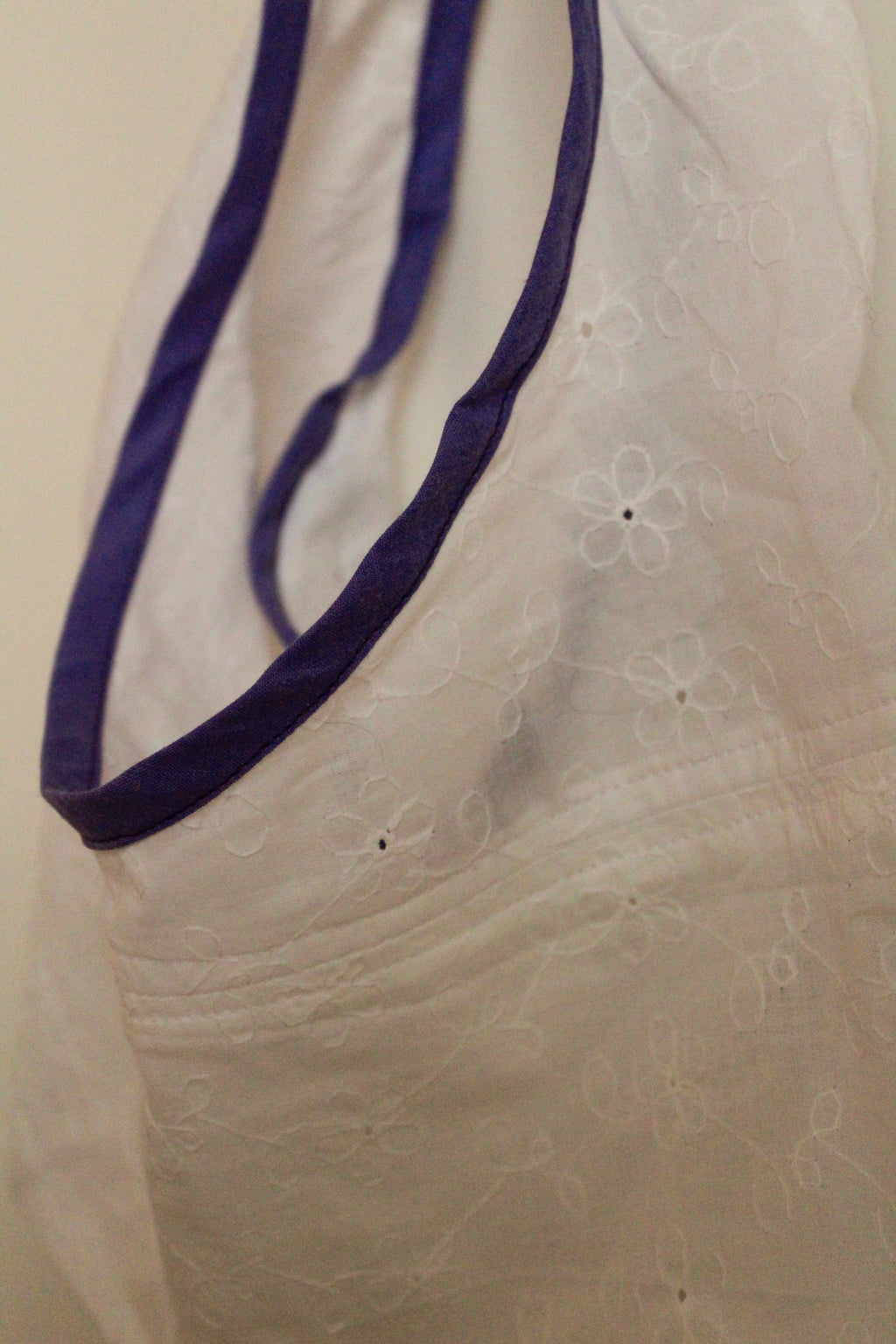 Sac MINI blanc et mauve