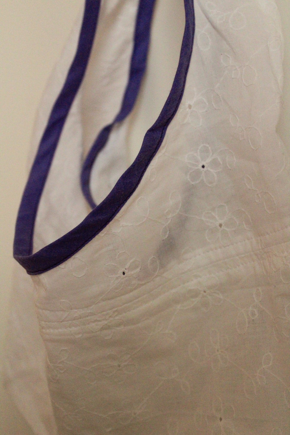 Sac MINI blanc et mauve