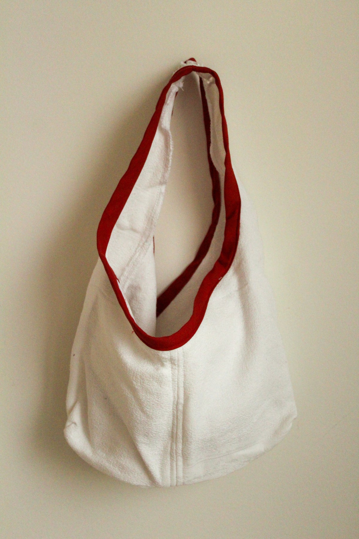 Sac MINI blanc et bordeaux