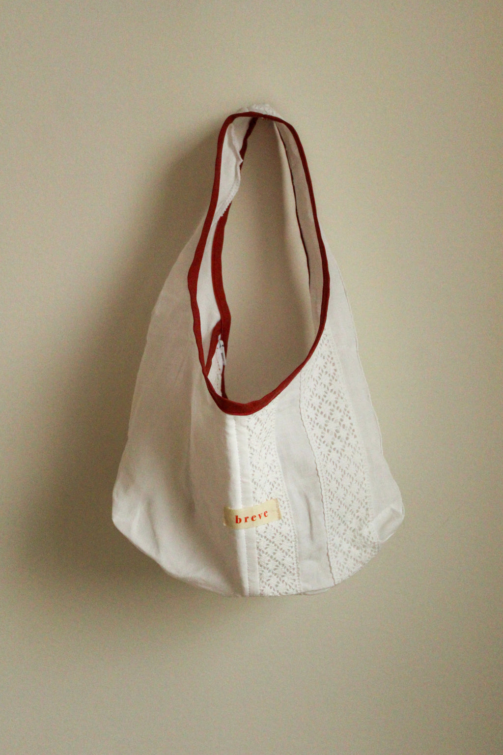 Sac MINI blanc et vieux rose