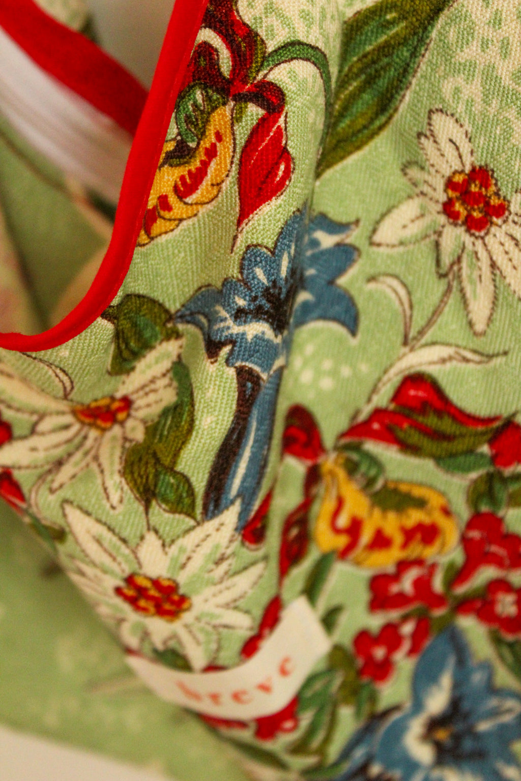 Sac MINI fleurs rouges