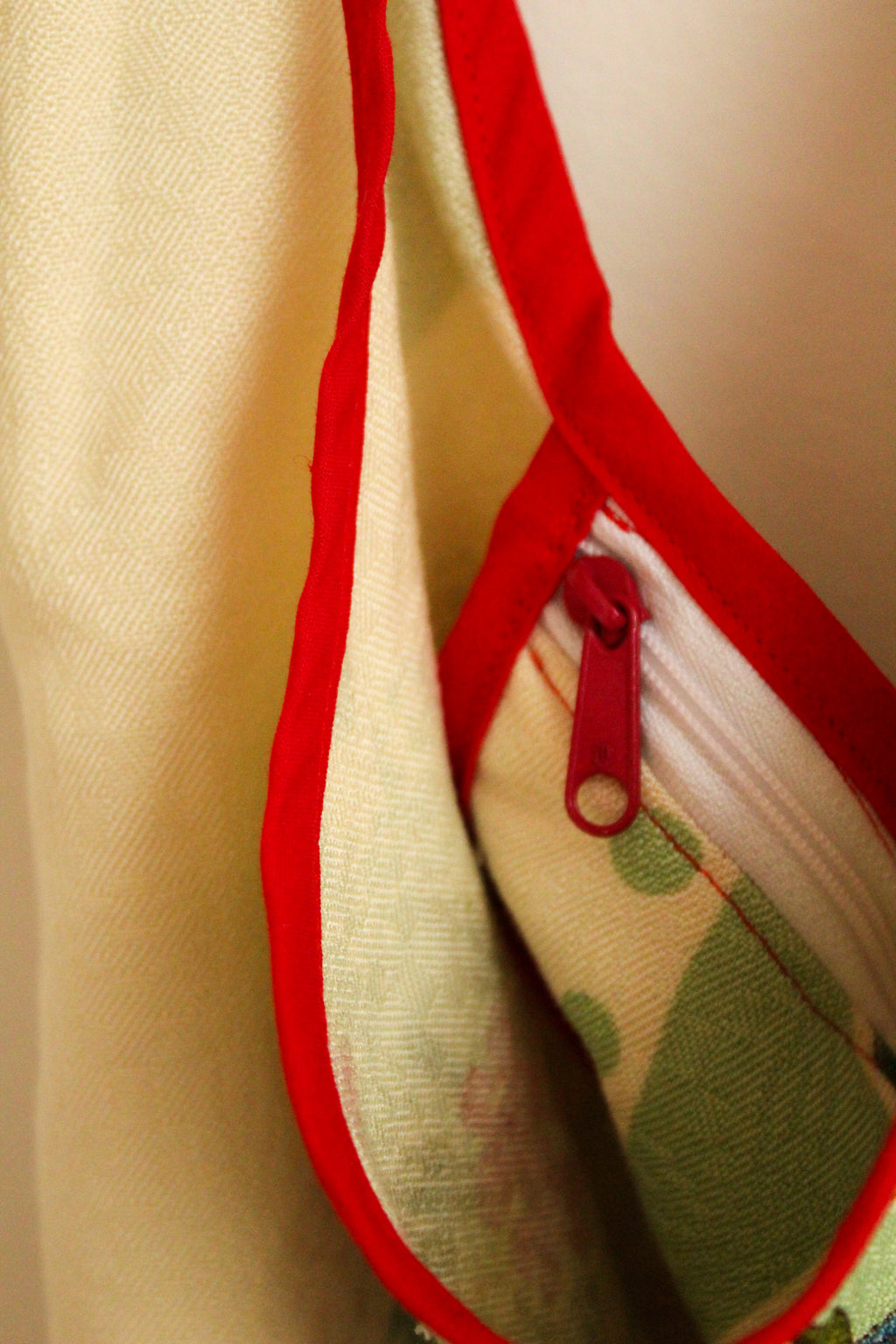Sac MINI fleurs rouges