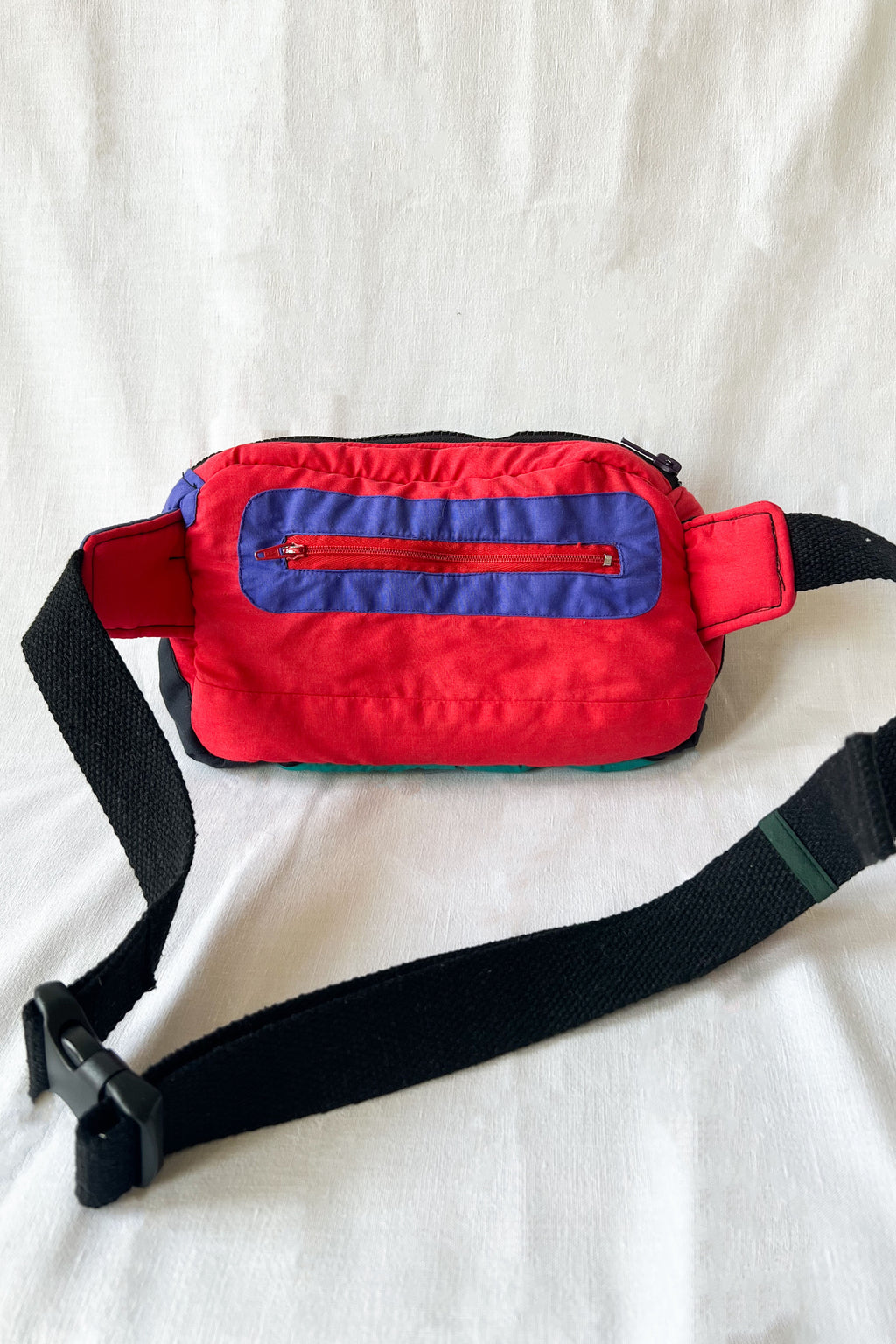 Sac banane SKI - Vintage Bande Violette
