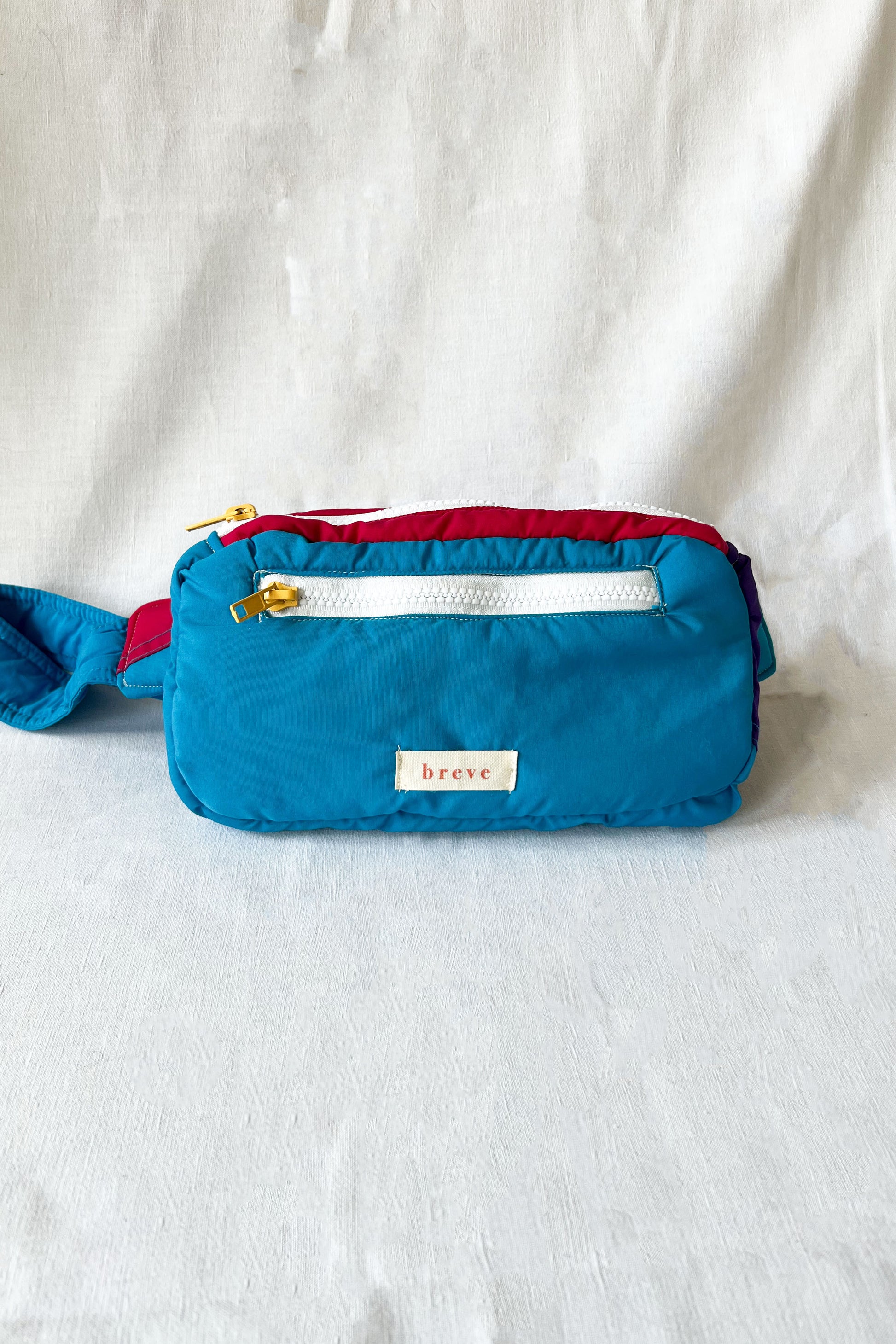 Sac banane SKI - Pop Bleu