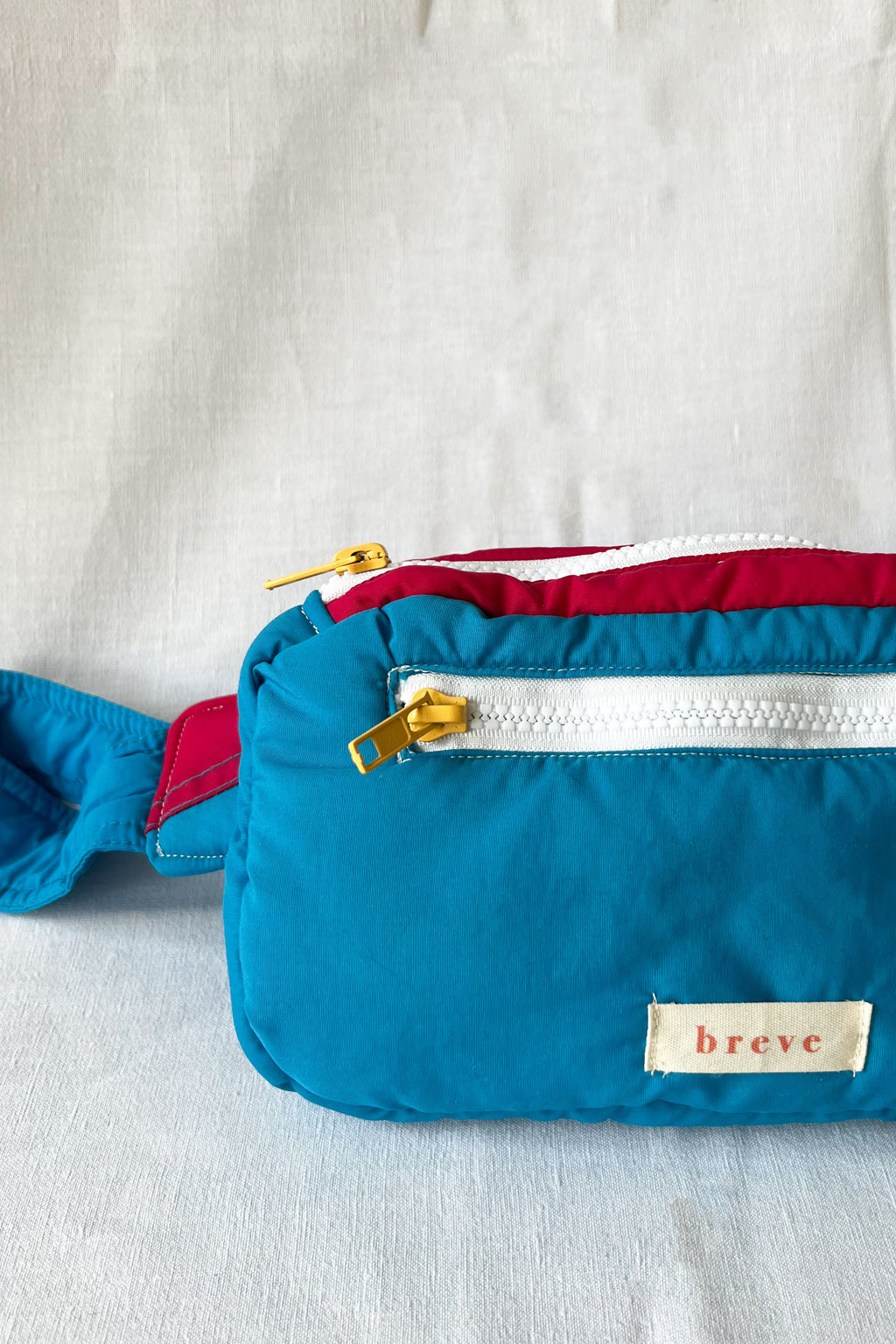Sac banane SKI - Pop Bleu