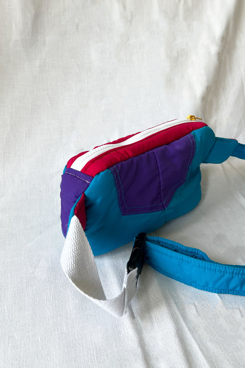Sac banane SKI - Pop Bleu