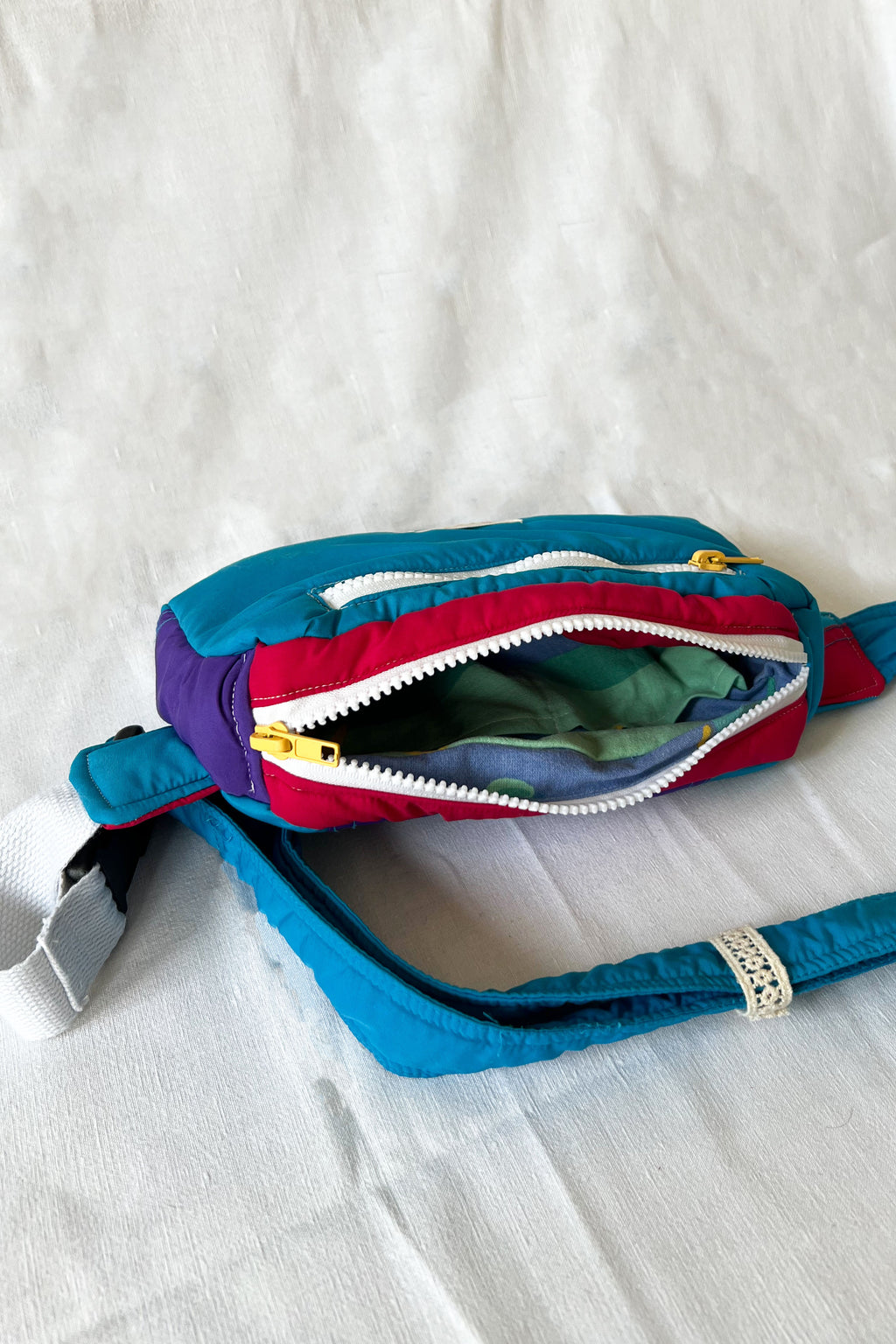 Sac banane SKI - Pop Bleu
