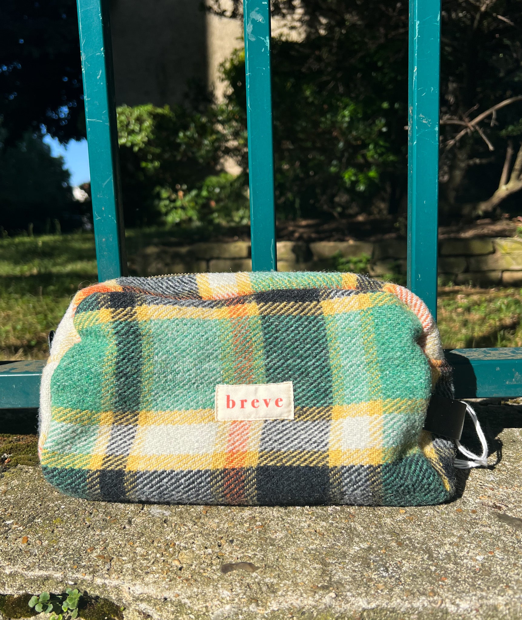 Trousse de toilette verte