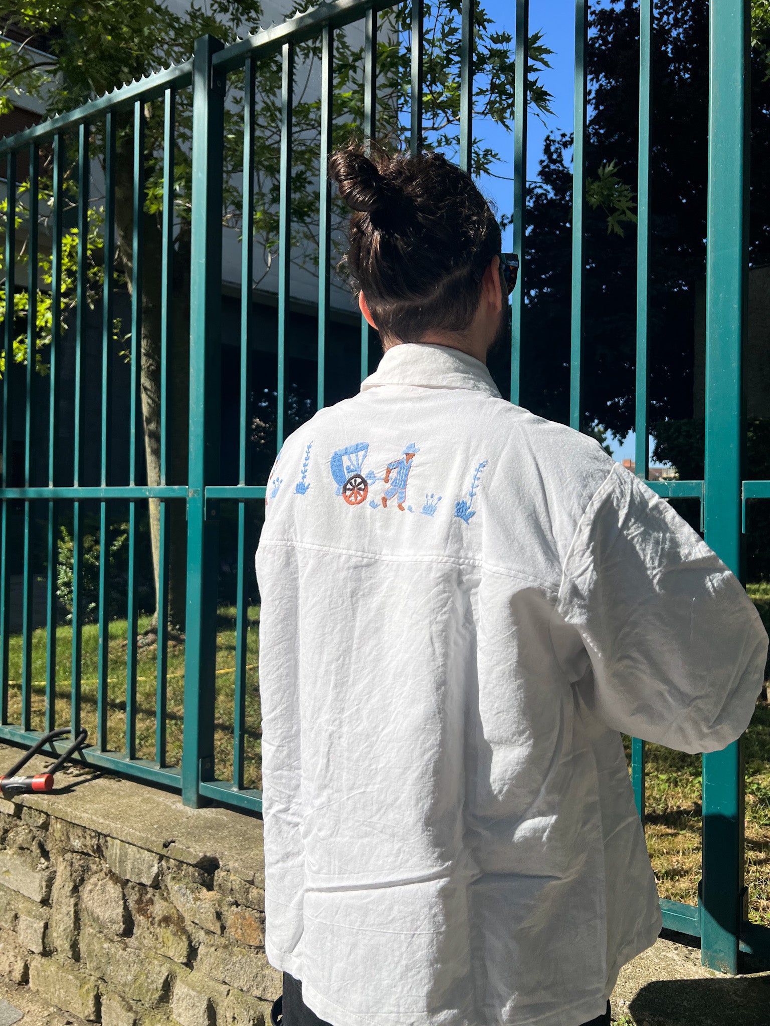 Chemisette personnages bleus n2