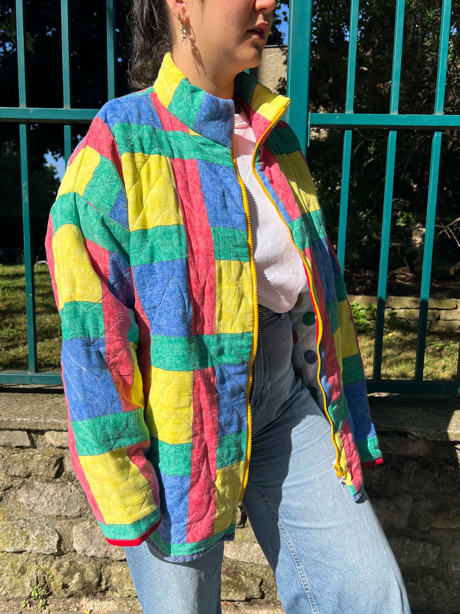 Veste multicolore