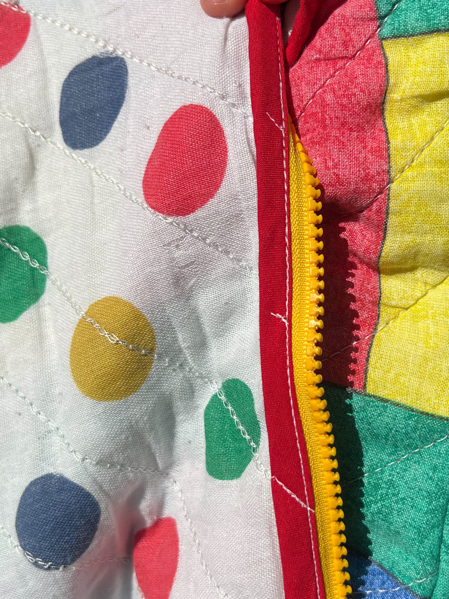 Veste multicolore