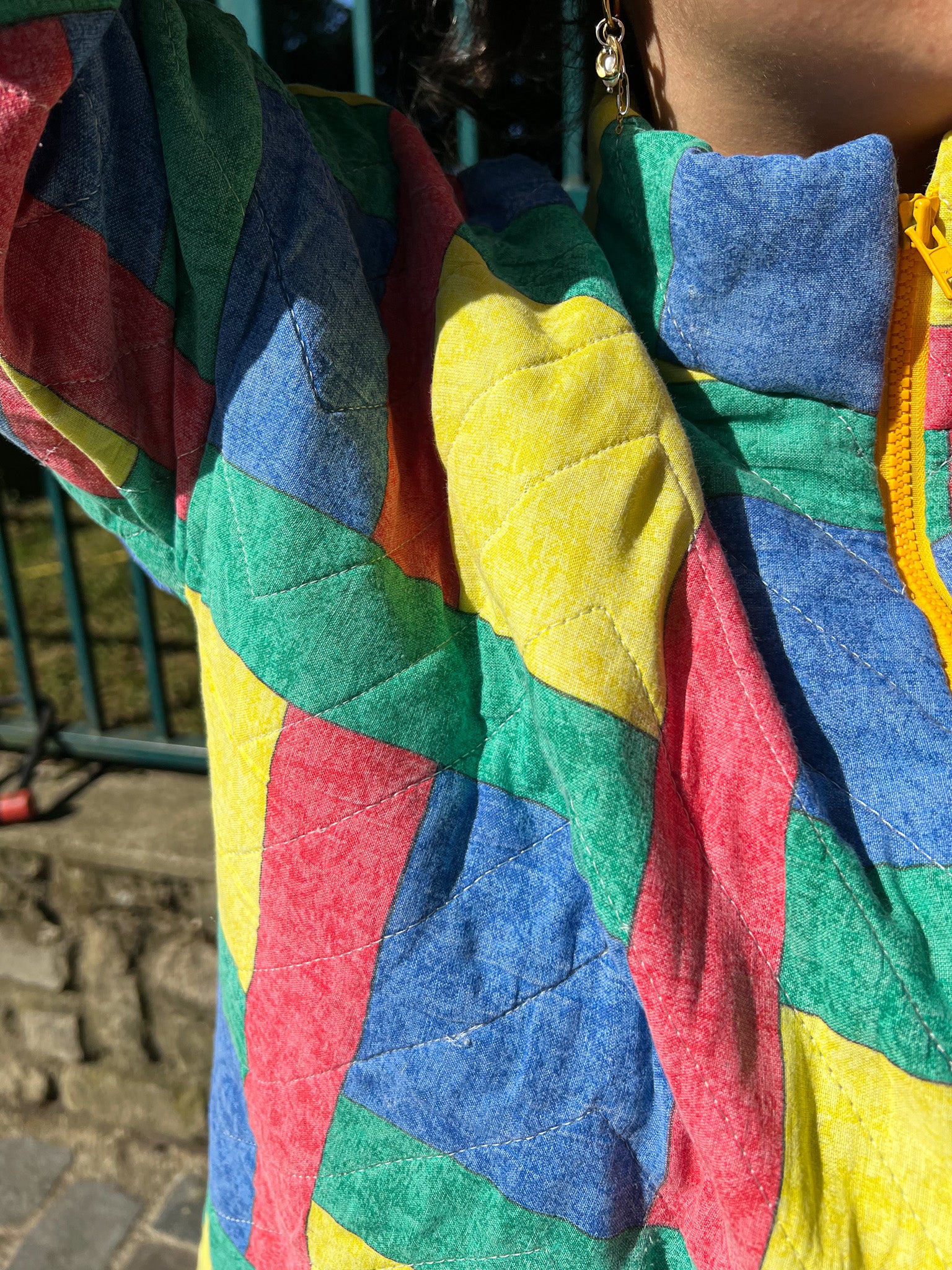 Veste multicolore