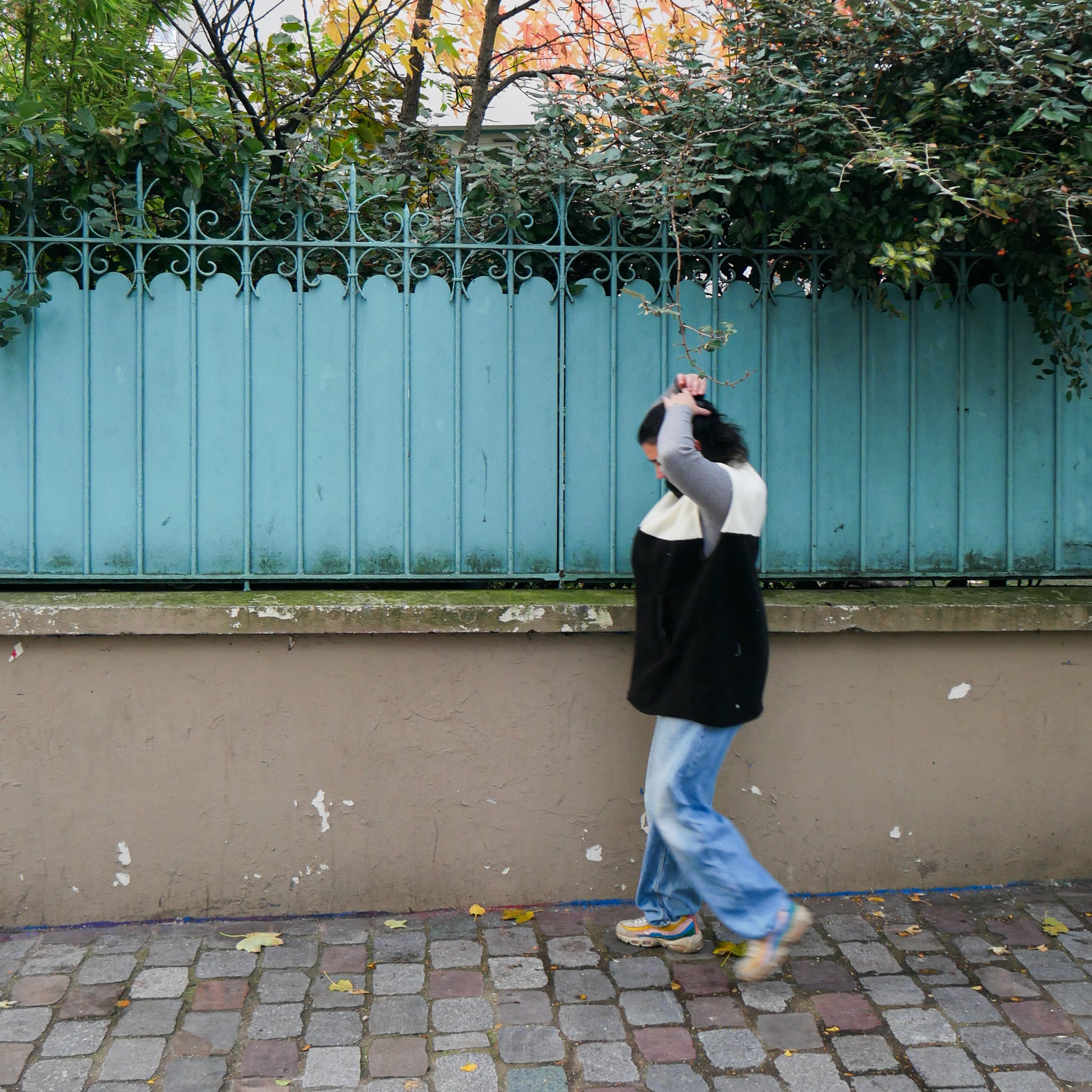 Veste noir/blanche SM